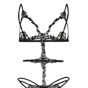 Fleur Du Mal Fleur Guipure Bodysuit - Never Worn - Tags On